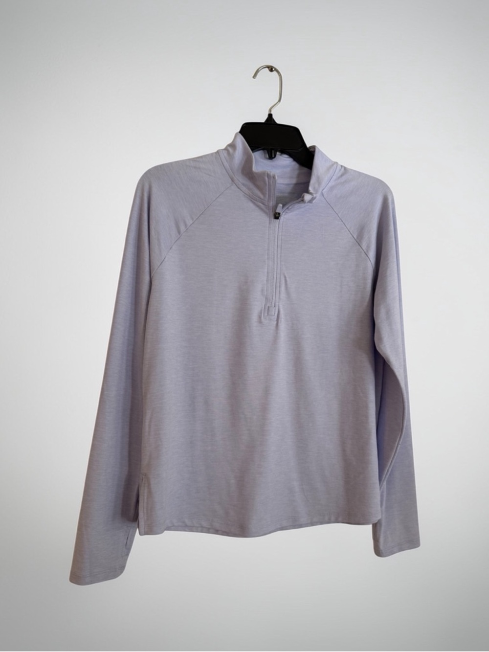 2 for $10. 2 Girl’s Light Lavender and Blue Quarter-Zip Pullovers Bundle